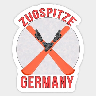 Zugspitze, Germany Sticker